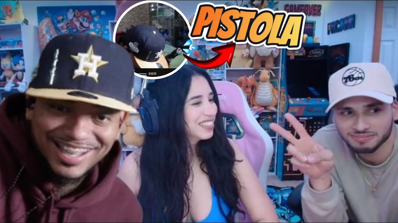 Domidios Le Hace Broma Al Novio De Su Mejor Amiga Con Pistola De Juguete 🔫 😂