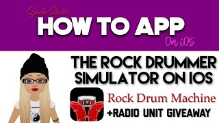 The Rock Drummer Simulator on iOS + Radio Unit Giveaway - How To App on iOS! - EP 161 S4 screenshot 1