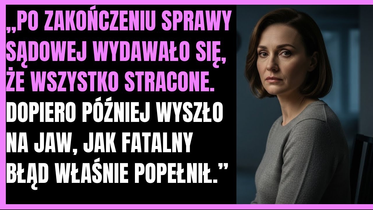 Dostałam kopertę w dniu moich czterdziestych piątych urodzin. Elegancka restauracja na krakowskim Kazimierzu, świeca między nami, a Marek odkłada sztućce z taką precyzją, że mam ciarki na plecach....