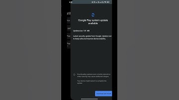 இந்த Update உங்க Mobile -க்கு வந்து இருக்கா? | Google Play System New Update | #shorts