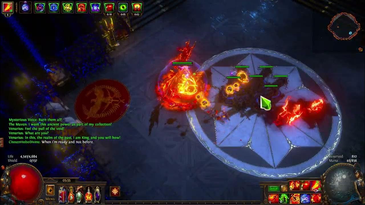 POE ELEMENTALIST EXPLOSIVE ARROW TOTEM CORTEXMAVEN WITNESSED YouTube