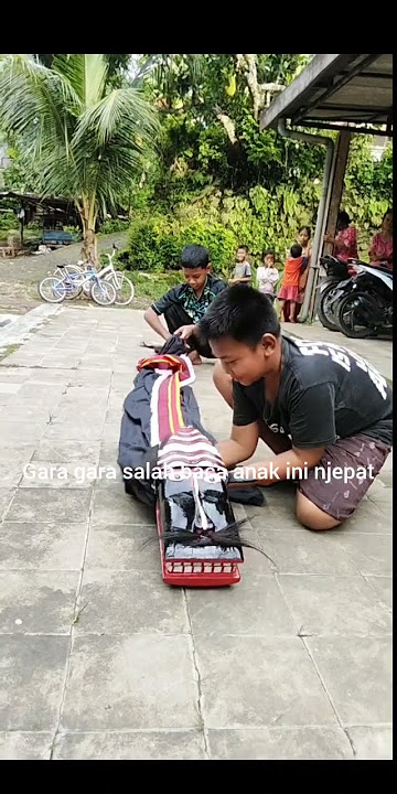 Anak ini kesurupan sebelum barongan dimainkan,#feedshorts