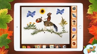 Autumn arts and crafts - 123 Kids Fun Autumn Designer screenshot 1