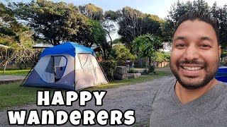 Fun Night Camping Down South at Happy Wanderers