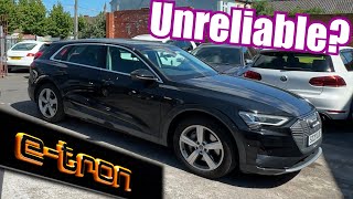 Check this before buying used Audi E-tron. After 65.000 miles with these issues Are they common