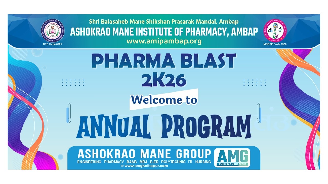 Pharma Blast 2k26 Live I Ambap