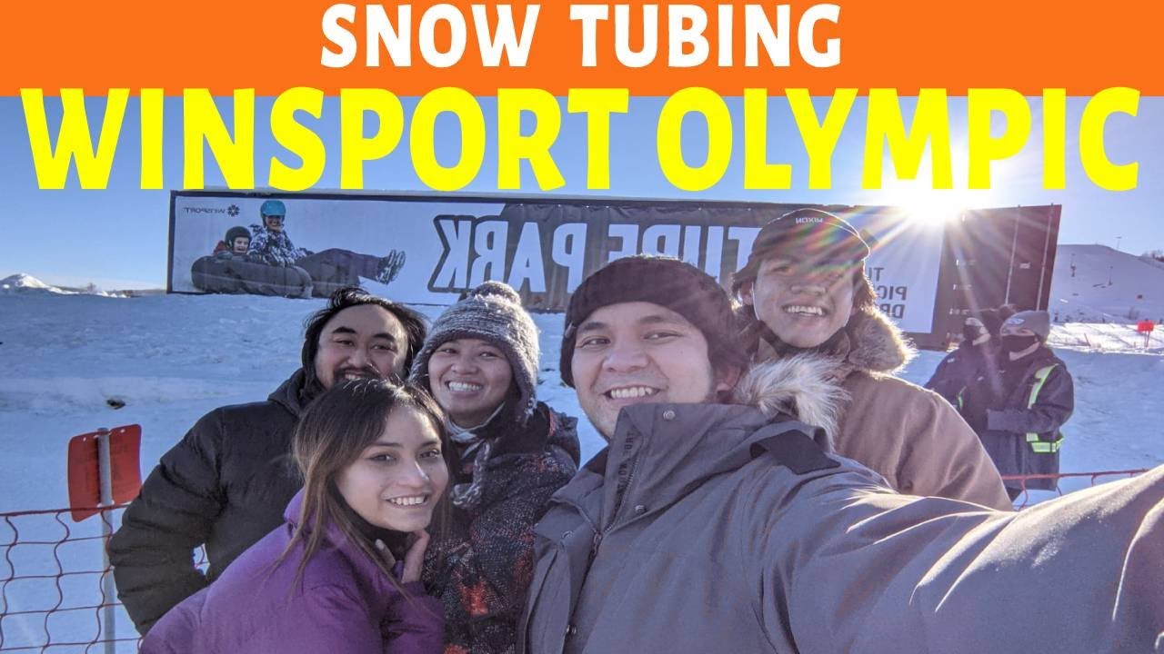 VLOG 57 Snow Tubing at Winsport Olympic Park, Calgary, Canada YouTube