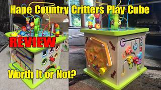 Hape Country Critters Play Cube Review | Best Wooden Activity Toy for Toddlers?