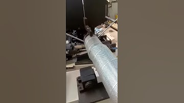 Full automatic Perforated spiral filter core rolling machine made in China