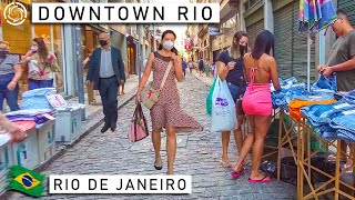 Rio de Janeiro Downtown 🇧🇷 | Brazil |【4K】2021