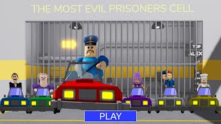 All Morphs Unlocked in CAR BARRY'S PRISON RUN - Papa Pizza Siren Cop Knight Barry Chef Barry Police