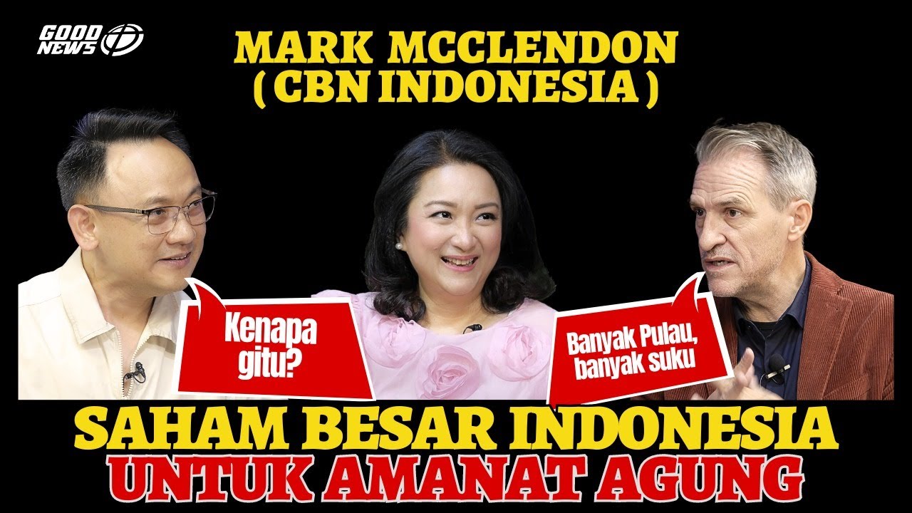 Mark McClendon - CBN Indonesia: SAHAM BESAR INDONESIA UNTUK AMANAT AGUNG #penginjilan #media #injil