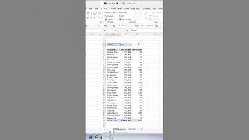 Create pivot table summary tabs in one click🤯