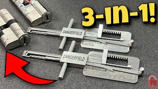 3-in-1 Yale Platinum and Superior Picks - Pick Pins AND Sliders with One Tool