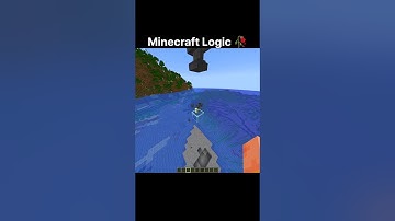 Minecraft Logic #minecraft #shorts #filterchallenge #reelschallenge #guess