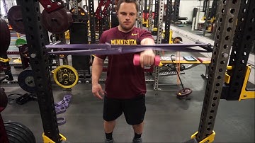 Standing Front Raise 90 Degrees OCI Oscillatory Isometrics Triphasic Training