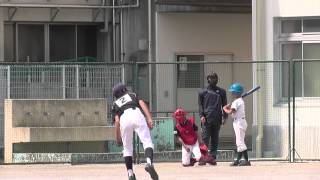 20140426（練習）苅宿5新作こども会　少年野球　川崎市高津区