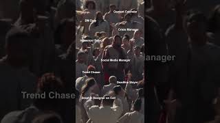 POV: You are Social Media Manager | Managing Brands, Trends &amp; Timelines | Tattva Creations #Shorts