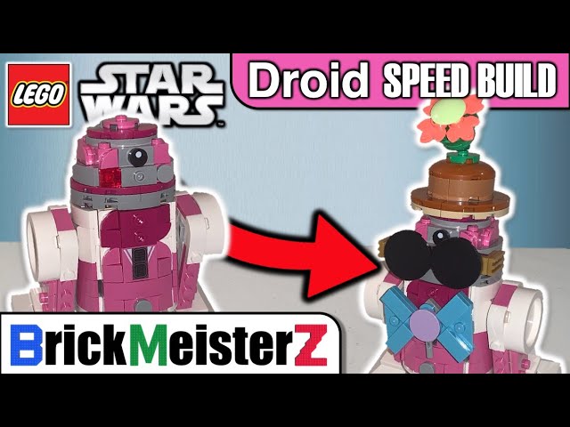 LEGO Star Wars QT-KT Droid Builder SPEED BUILD (75392) - YouTube