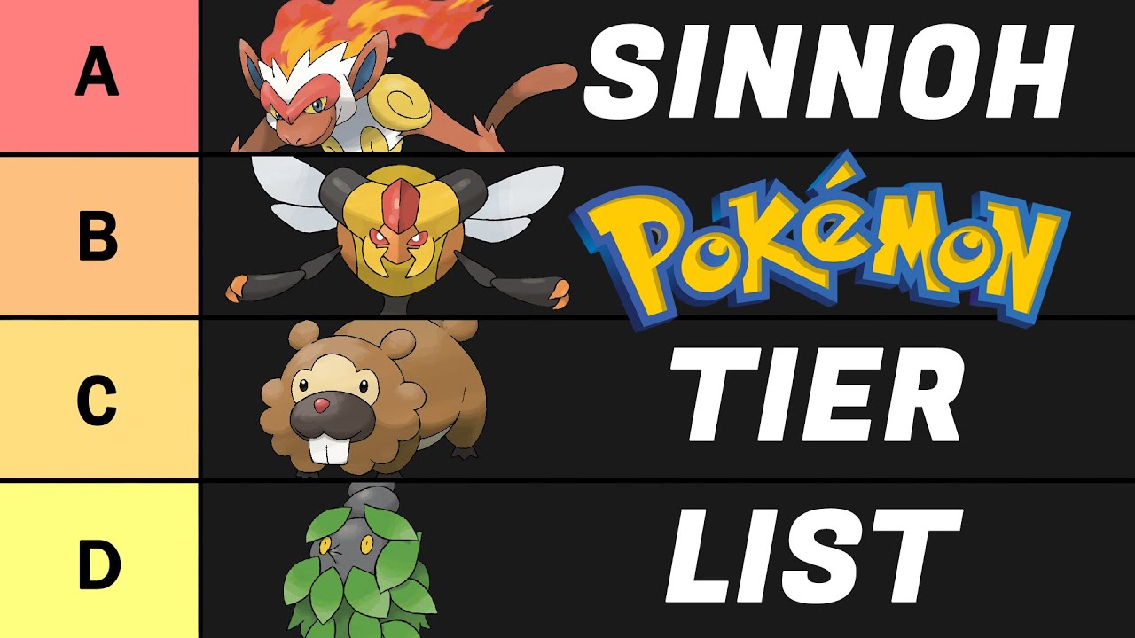 BEST SINNOH POKEMON TIER LIST GEN 4 Pokemon Pokemon Tier Lists Gen best-sinnoh-pokemon-tier-list-gen-4-pokemon-pokemon-tier-lists-gen