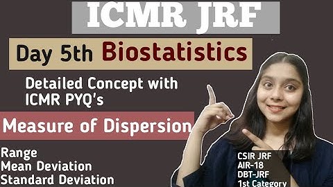 Biostatistics ICMR-JRF 2021
