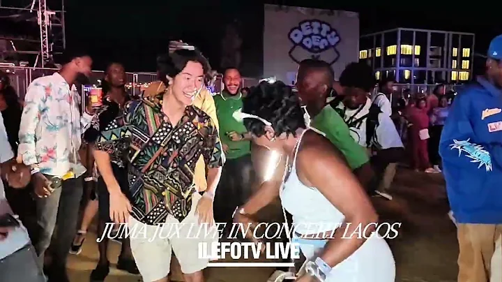 UNFORGOTTABLE FANS MOMENT AT JUMA JUX CONCERT IN LAGOS EVEN WHITE PEOPLE CANT STOP VIBING