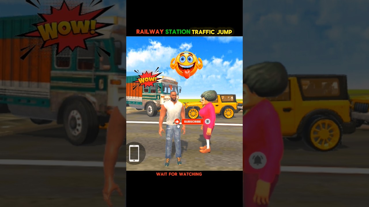 Railway station block | Indian theft auto 😍 