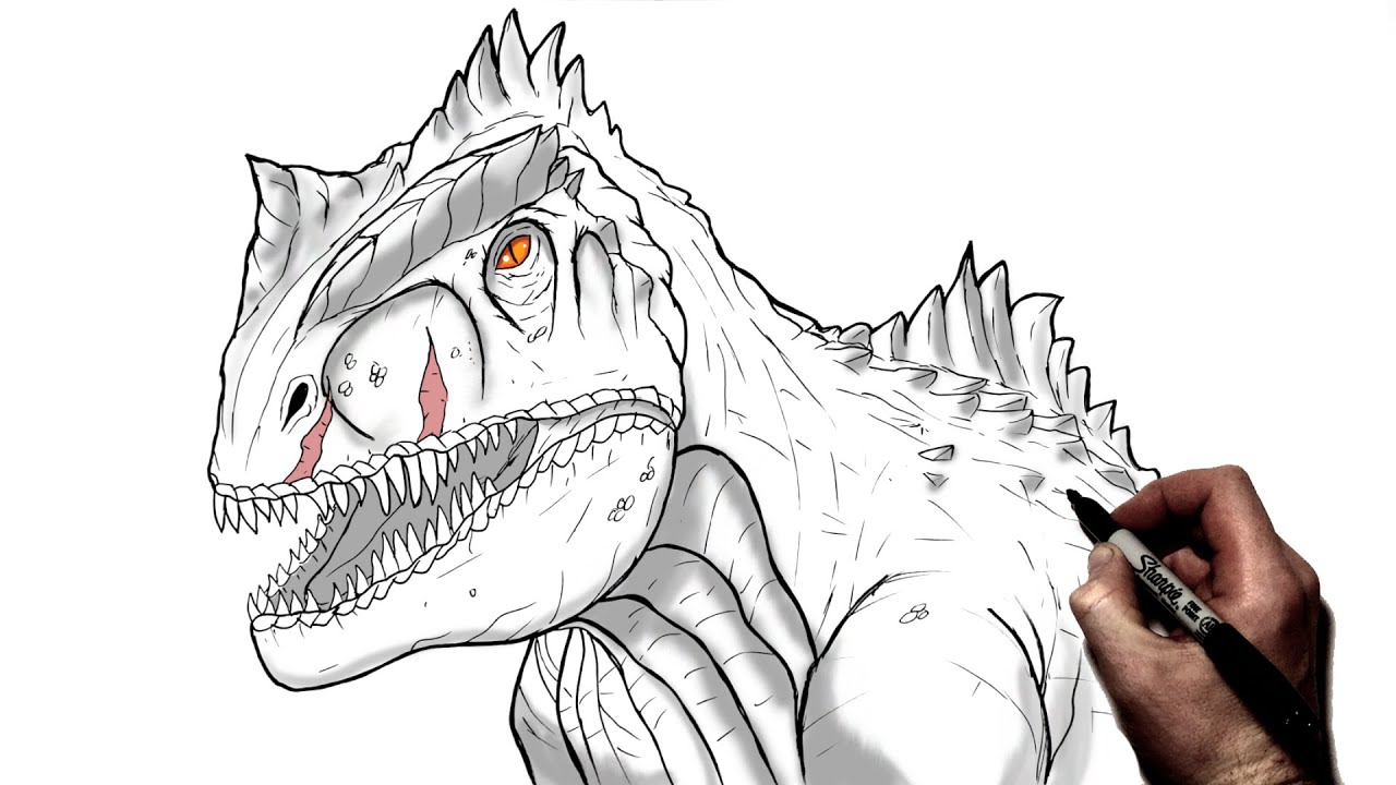 Jurassic World Dominion Giganotosaurus Coloring Pages | Images and ...