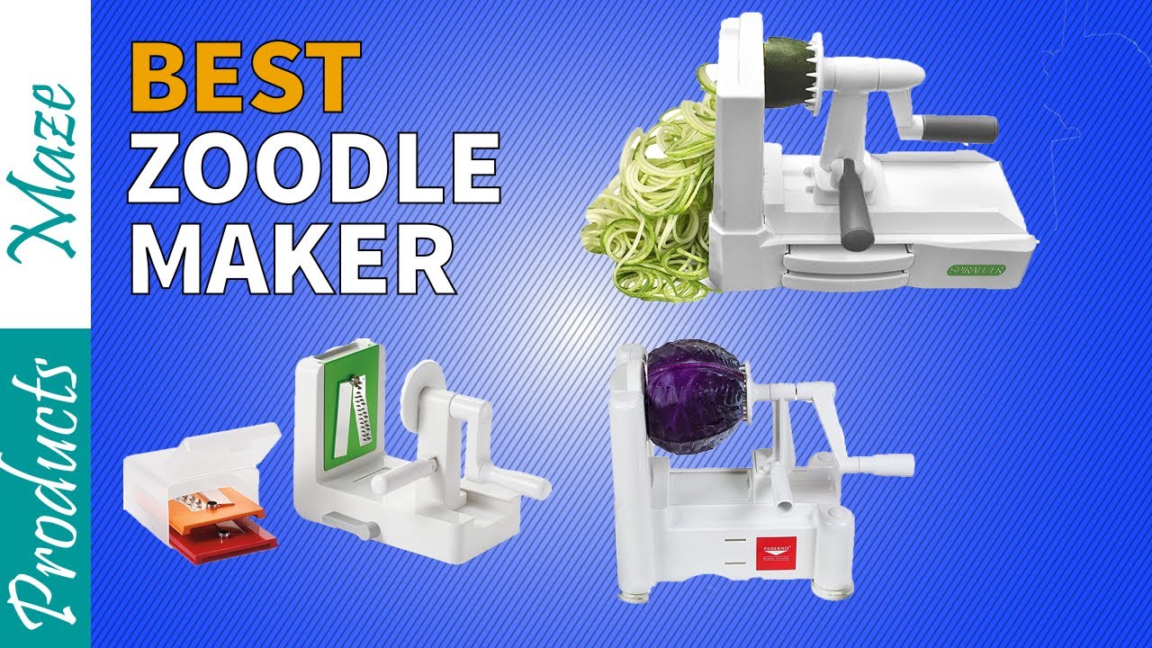 ✓ Best Spiralizer: Best Zoodle Maker Reviews 2023 [Top Rated