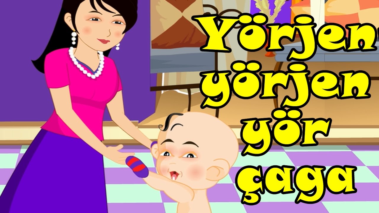 Yörjen yörjen yör çaga | Туркменские Детские Песни | Türkmen Çagalar aýdymlary