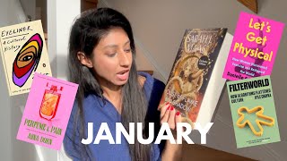 january 2024 reading wrap up | non-fic, poetry, + crescent city