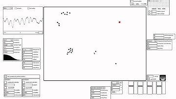 Swarm based synthesis (Max/MSP) nr. 3