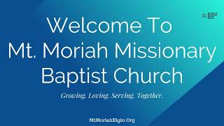 Mt Moriah Missionary Baptist Church - Easter Program