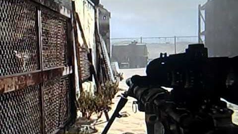 Mw2 Quick Scope no Scope 1v1 PS3#(3)