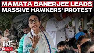 LIVE: Former West Bengal CM Mamata Banerjee, TMC leaders join protest march by hawkers in Dharmatala