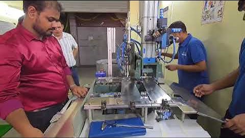 Fan blade Auto Riveting machine, spm machine #cnc #cncrouter #manufacturing #delta #siemens