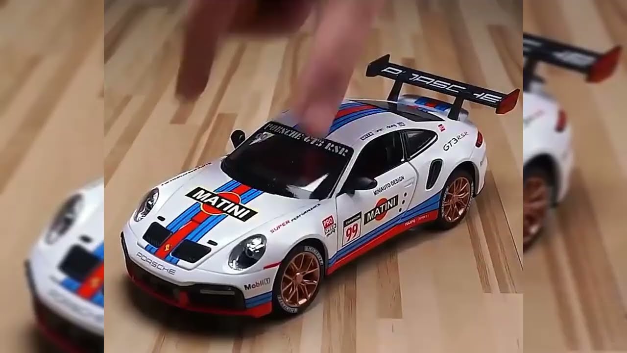 Porsche 911 GT3 RSR No.99 Модель 1:24 Белый - 5sector