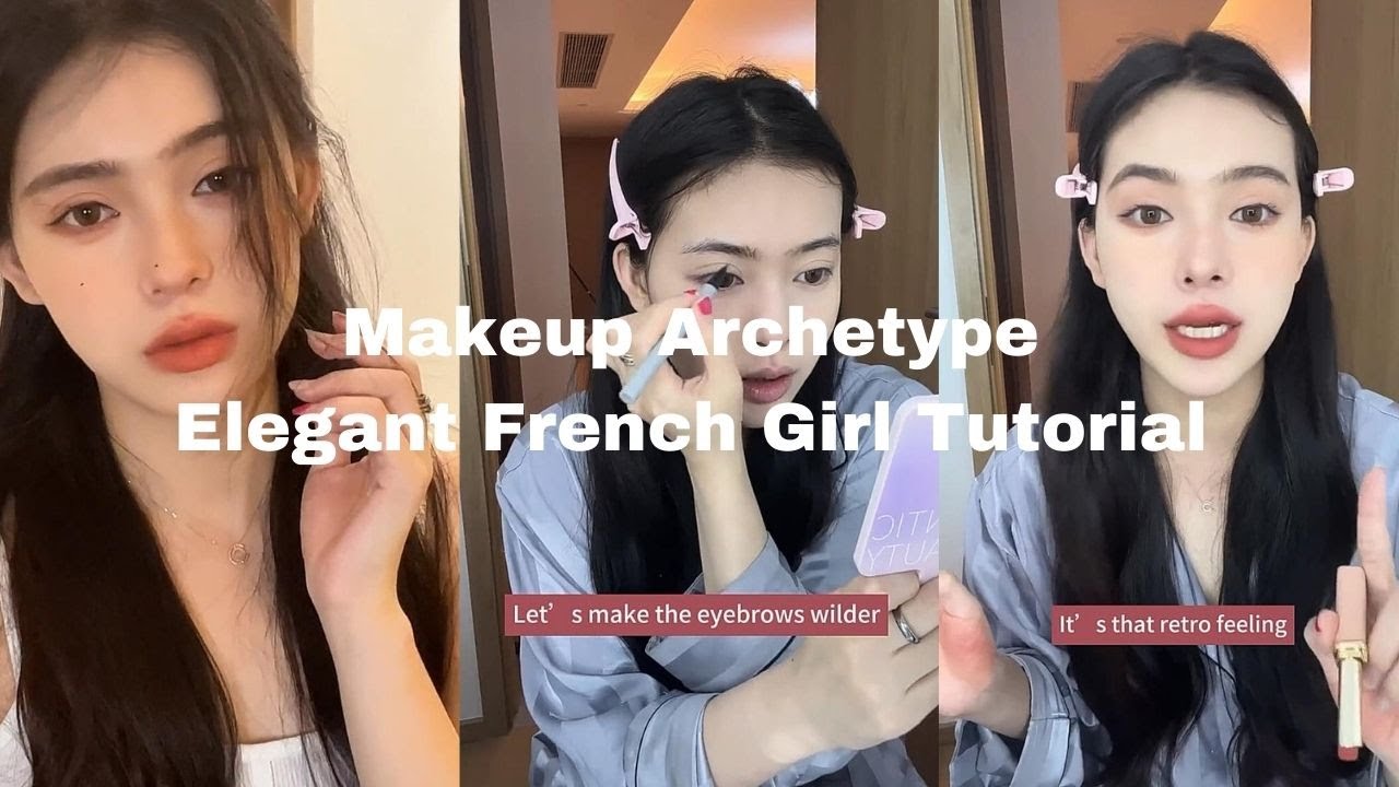 Makeup Archetype Elegant TutorialFrench Girl Look YouTube