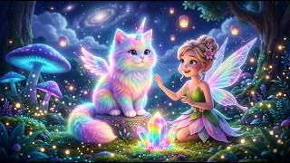 A Cozy Fairy & Rainbow Cat Friendship 🧚‍♀️🐱 Magical Fantasy Story • Celtic Music