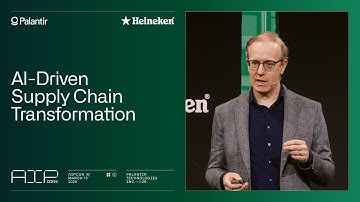 AI-Driven Supply Chain Transformation | Heineken at AIPCon 6