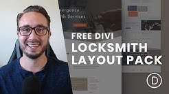 Get a Free Locksmith Layout Pack for Divi 