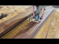 Amazing Technical Skills Woodworking Extremely Talented Carpenter // Wooden Decor Living Room