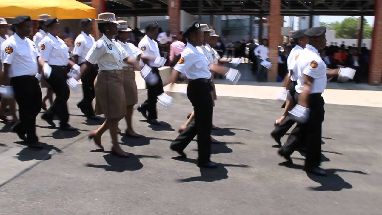 VIDEO RS44NZstation   Firefighters march during the reopening of the Randburg Fire Station on 31 Oct