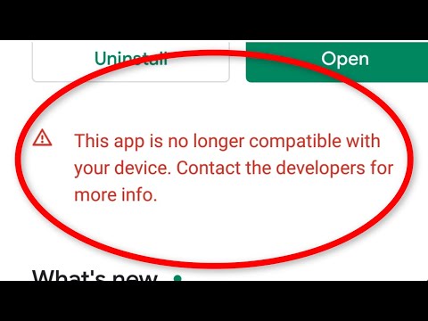 How To Fix - This App Is No Longer Compatible With Your Device Error On Google Playstore - Fortnite