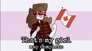 MAP COMPLETE - That's my girl - CountryHumans