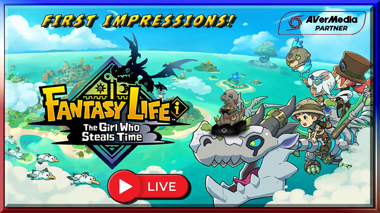 This Game Literally Steals Your Time (Fantasy Life i First Play)