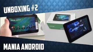 Unboxing Tablet Cce Tr71