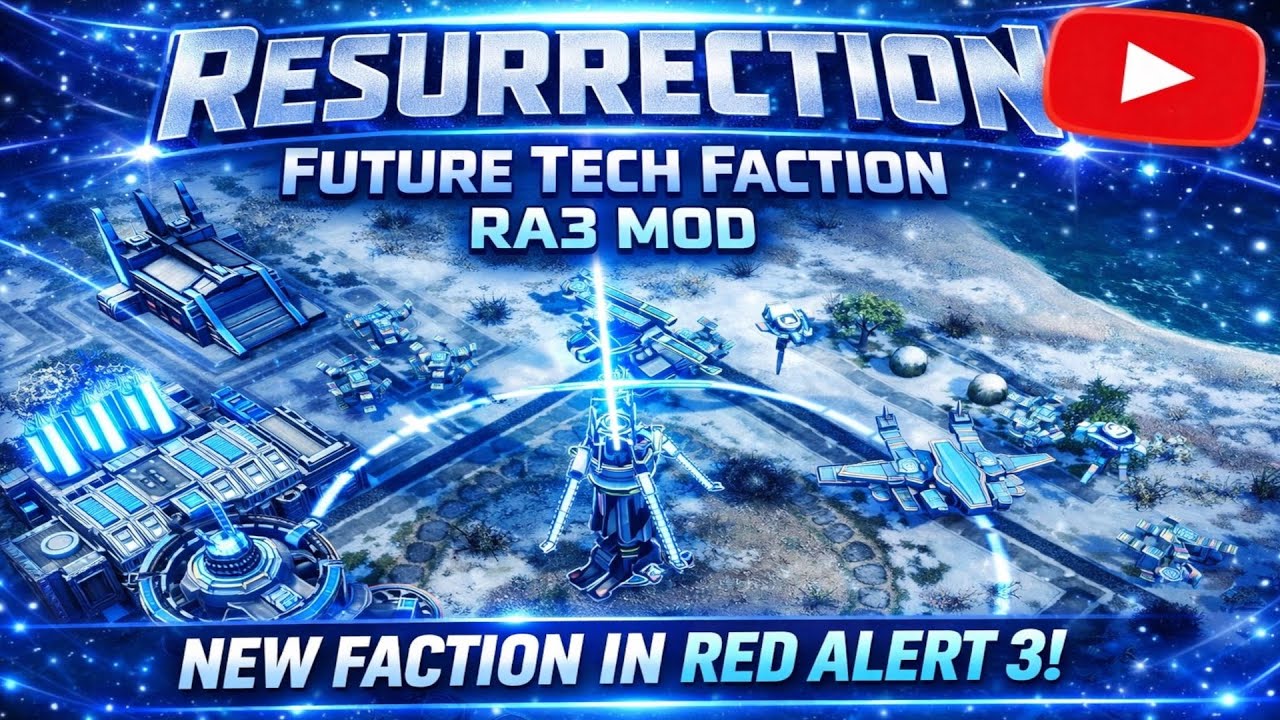 FutureTech in Red Alert 3 - Resurrection Mod Gameplay