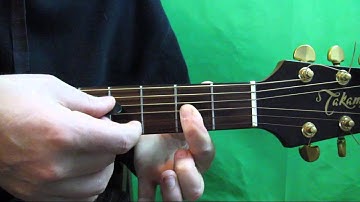 How to play the D Major 7 Guitar Chord - Dmaj7 Chord Guitar Tutorial