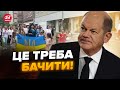 ⚡️”Шольц, дай TAURUS”: В Німеччині влаштували МИРНУ АКЦІЮ. ДЕСЯТКИ українців ВИЙШЛИ на вулиці міста